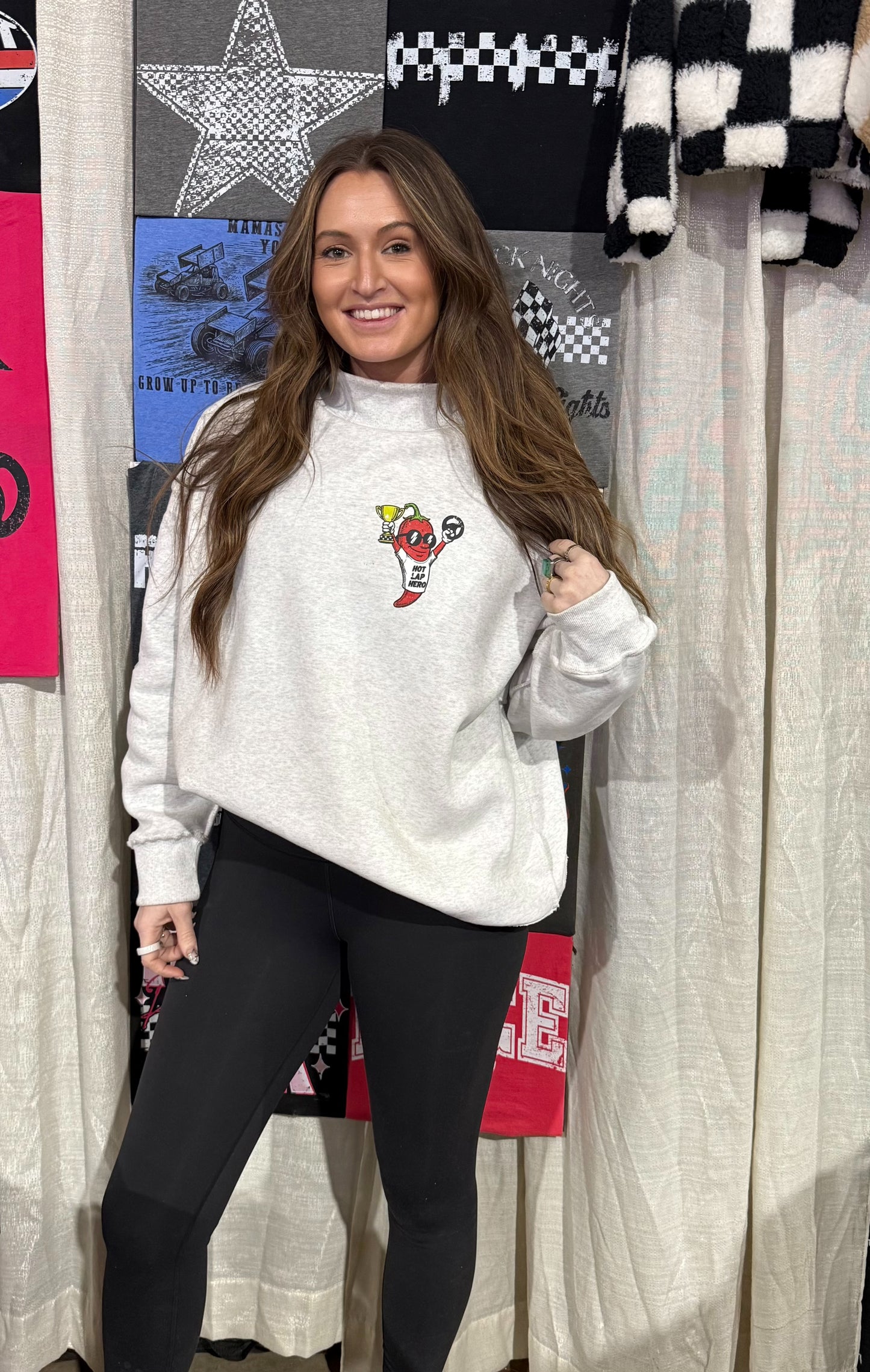 Serving Heat Crewneck Sweatshirt