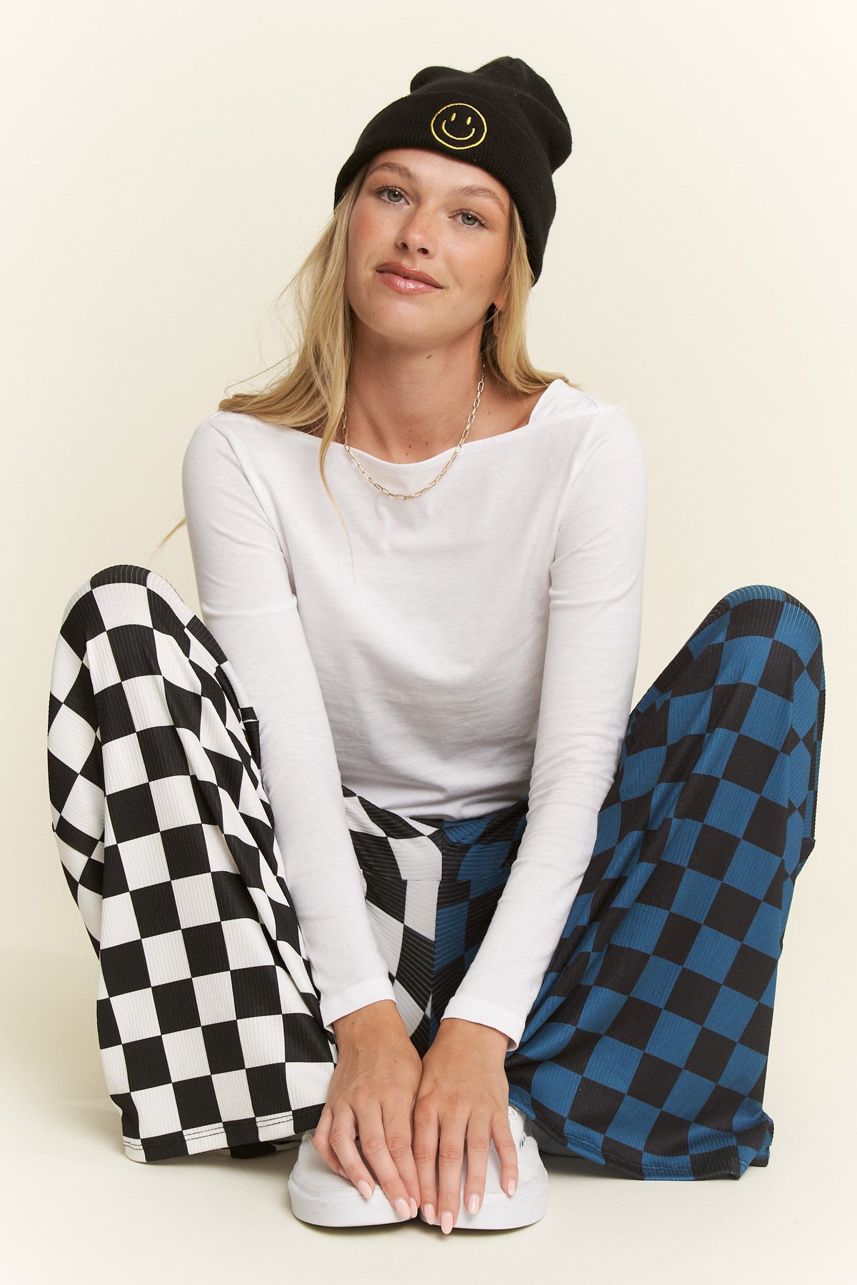 Split Decision Checker Pants