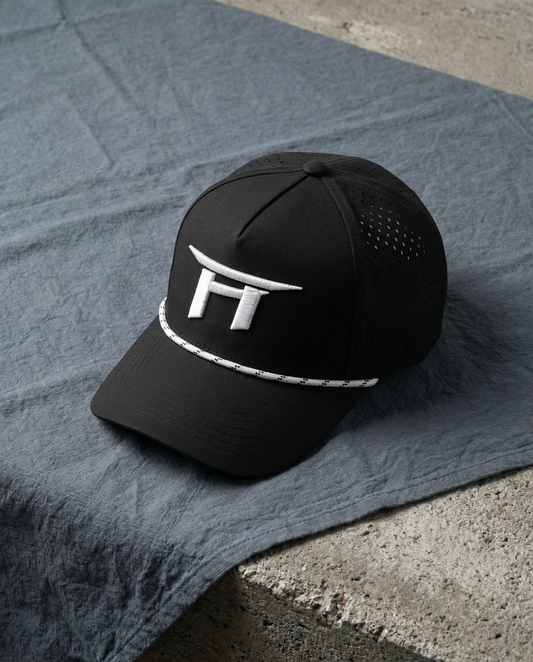 Throttle House Core Black Rope Trucker