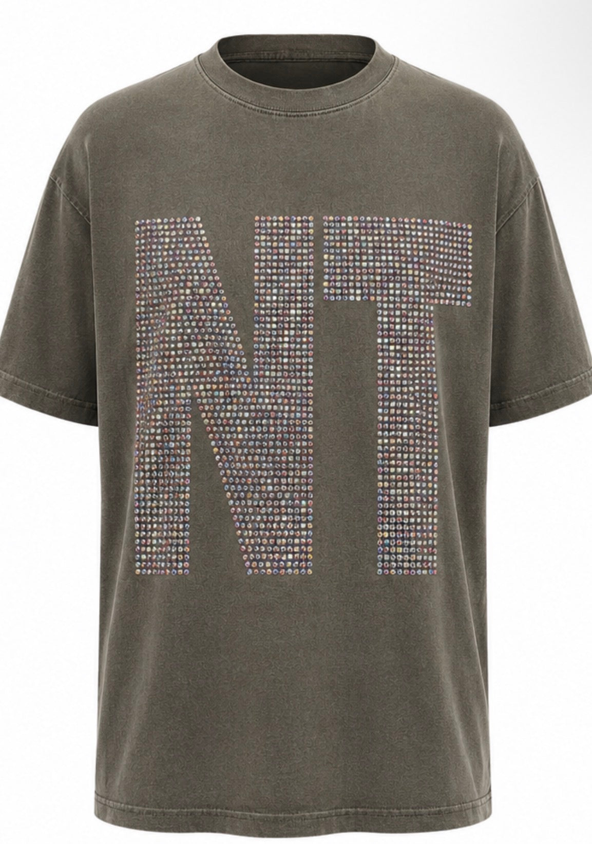 Custom Rhinestone T-shirt (Letters/Numbers)