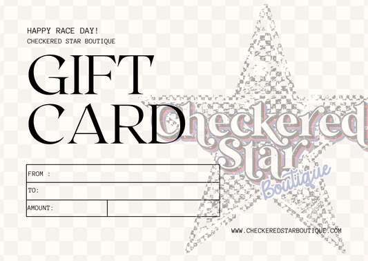Checkered Star Boutique Gift Card