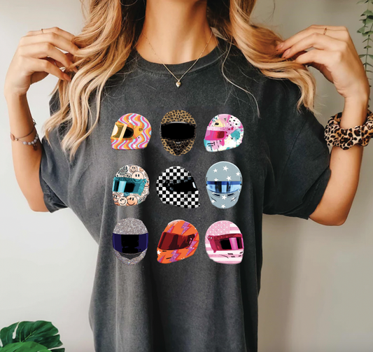 Multi Helmet T-Shirt