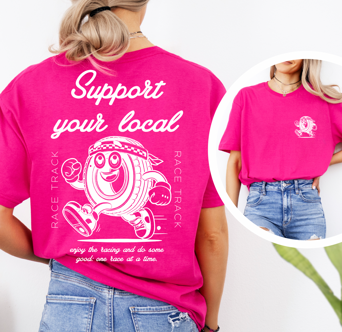 Support Your Local Racetrack T-shirt