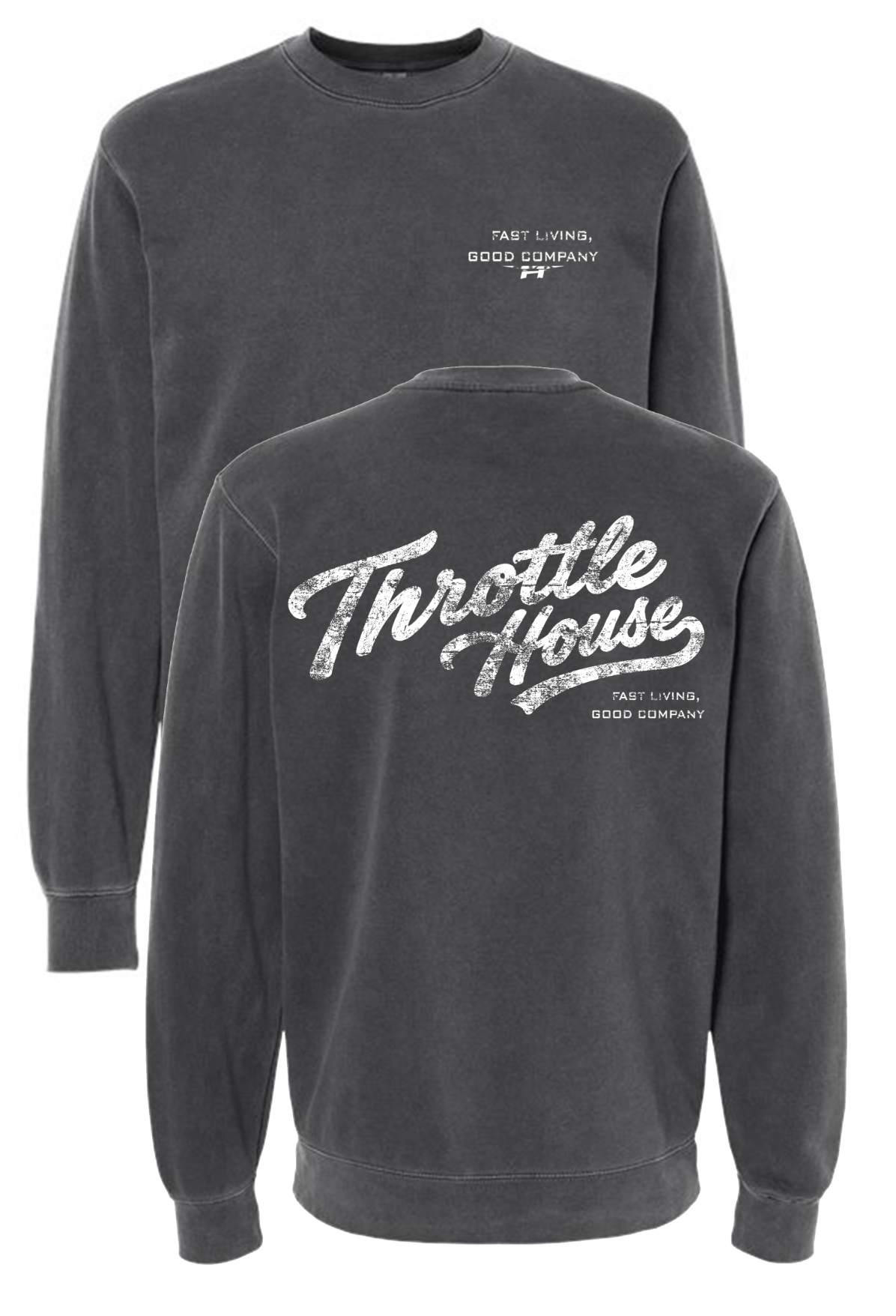 Throttle House Fast Times Crewneck