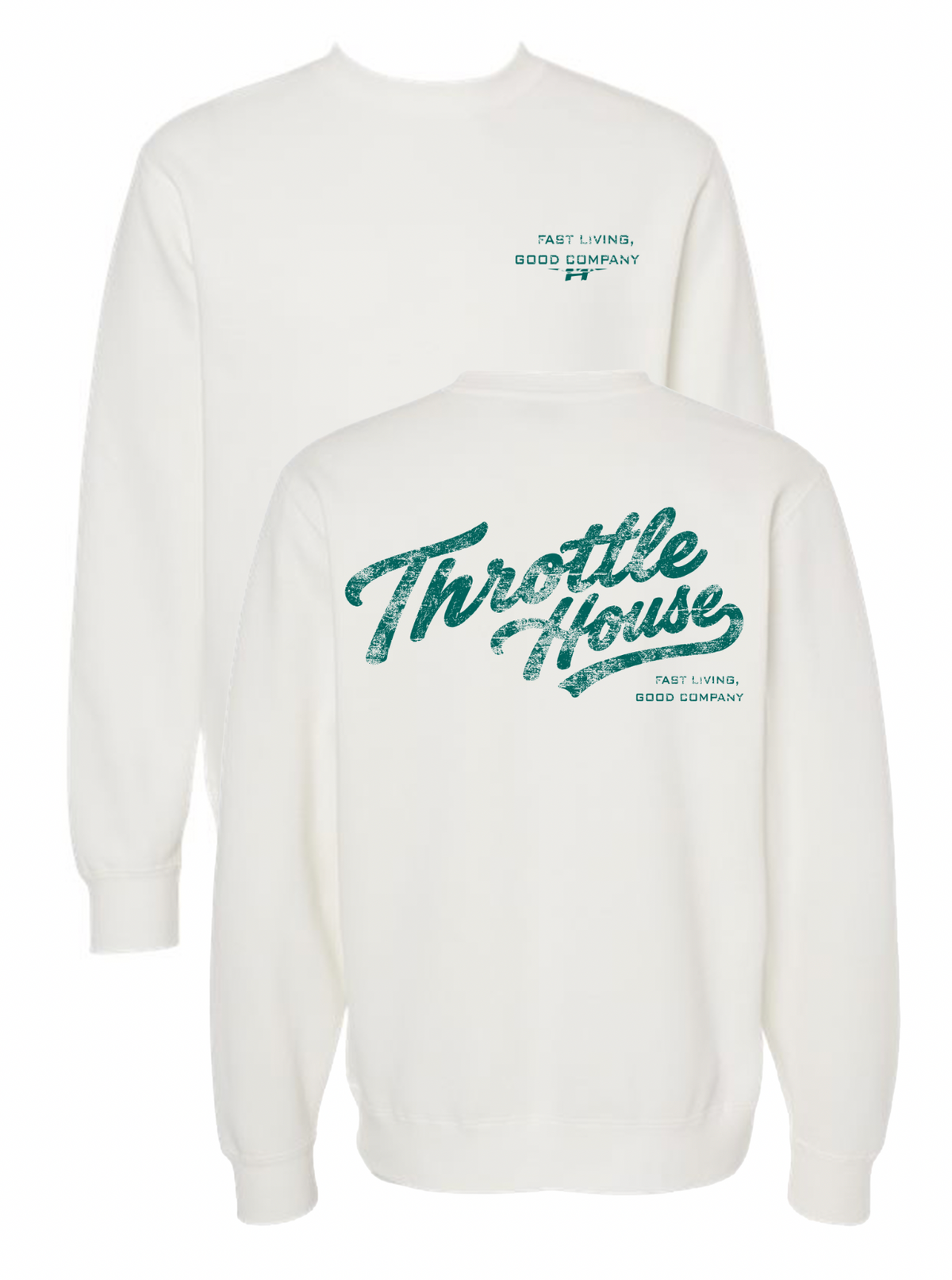 Throttle House Fast Times Crewneck